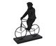 Escultura Macaco na Bicicleta, black | WestwingNow