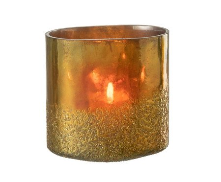 Vaso Mirror Ibiaçu Dourado | Westwing