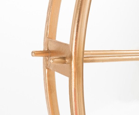 Relógio de Parede Vazado Dourado | Westwing