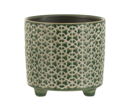 Cachepot Flower Verde | Westwing