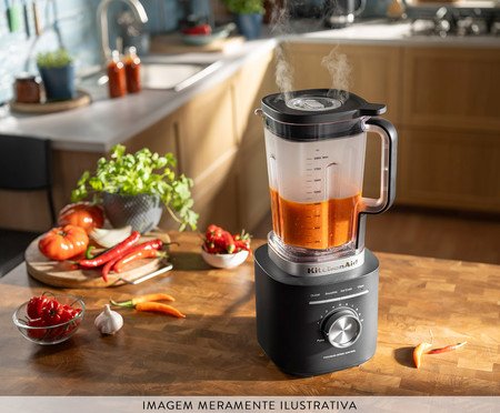 Liquidificador Pure Power Kitchenaid Black Matte | Westwing
