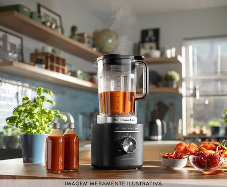 Liquidificador Pure Power Kitchenaid Black Matte | Westwing