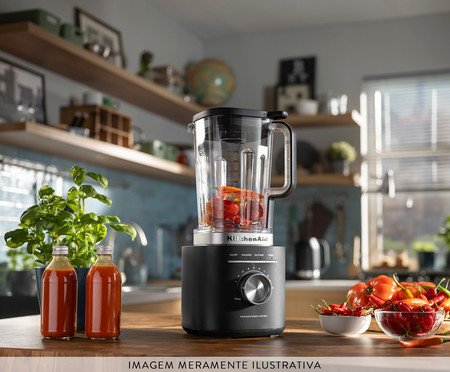 Liquidificador Pure Power Kitchenaid Black Matte | Westwing