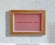 Quadro Decorativo Bordado Olhar, pink | WestwingNow