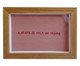 Quadro Decorativo Bordado Olhar, pink | WestwingNow