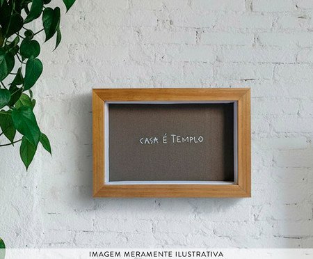 Quadro Decorativo Bordado Templo | Westwing