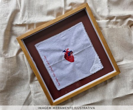 Quadro Decorativo Bordado Cura | Westwing