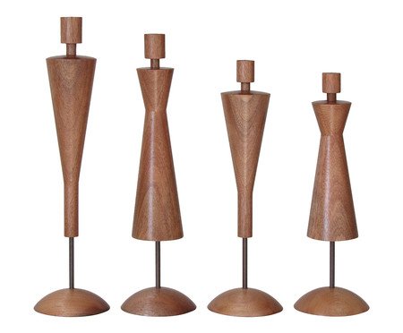 Jogo de Esculturas Geométrica Origem | Westwing