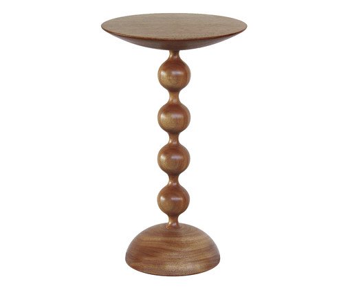 Mesa Lateral Laguna Contemporânea, brown | WestwingNow