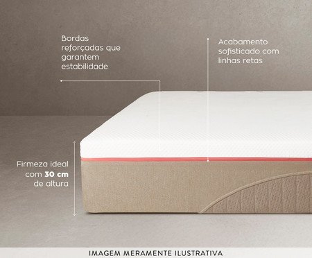 Colchão Zissou Coral Firme G3 | Westwing