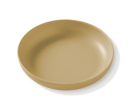 Jogo de Pratos Fundos Noma Amarelo Butter | Westwing