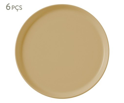 Jogo de Pratos Rasos Noma Amarelo Butter, yellow | WestwingNow