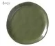 Jogo de Pratos Rasos Orgânico Umi Verde Oliva, green | WestwingNow