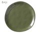 Jogo de Pratos Rasos Orgânico Umi Verde Oliva, green | WestwingNow