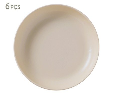 Jogo de Pratos Fundos Noma Off White | Westwing