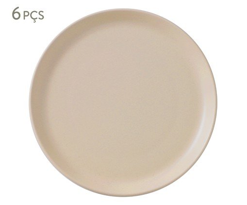 Jogo de Pratos de Sobremesa Noma Off White, Off White | WestwingNow