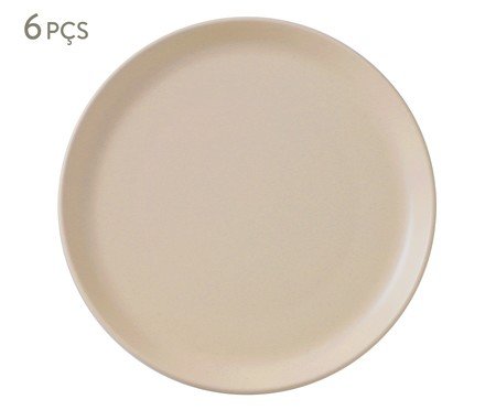 Jogo de Pratos de Sobremesa Noma Off White | Westwing