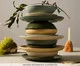 Jogo de Pratos Rasos Orgânico Umi Verde Celadon, green | WestwingNow