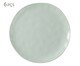 Jogo de Pratos Rasos Orgânico Umi Verde Celadon, green | WestwingNow
