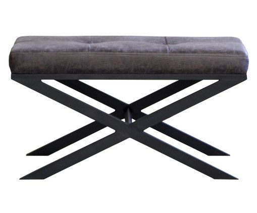 Pufe Renzo Marrom, brown | WestwingNow