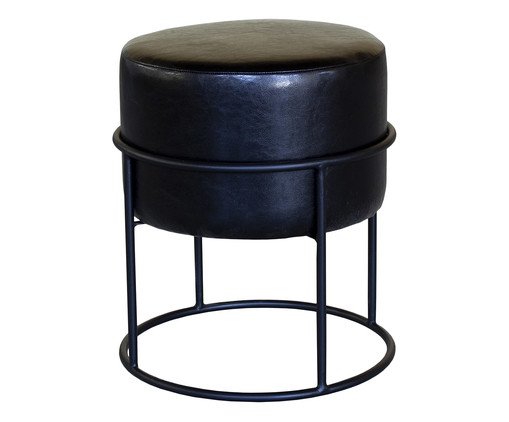 Pufe Nina Preto, black | WestwingNow