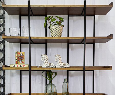 Estante Leger Castanho | Westwing