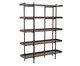 Estante Leger Castanho, wood pattern | WestwingNow