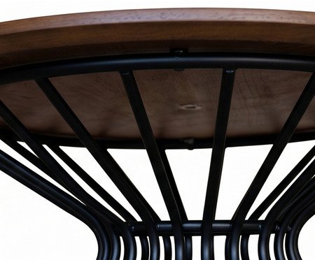 Mesa Centro Pompidou Preto | Westwing