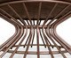 Mesa Centro Pompidou Champagne, wood pattern | WestwingNow