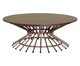 Mesa Centro Pompidou Champagne, wood pattern | WestwingNow