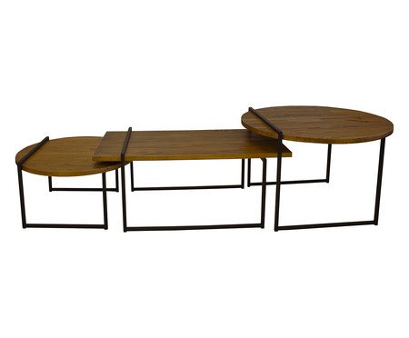 Jogo de Mesas de Centro Bolt | Westwing