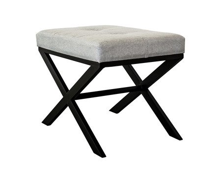 Pufe Renzo Cinza | Westwing