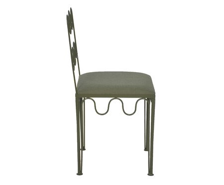 Cadeira Pop Indoor Ondas - Verde Musgo | Westwing