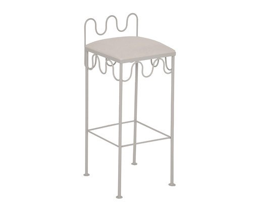 Banqueta Pop Indoor Ondas -  Fendi, beige | WestwingNow