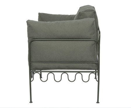 Poltrona Pop Indoor Ondas - Verde Musgo | Westwing