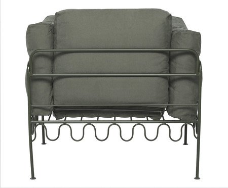 Poltrona Pop Indoor Ondas - Verde Musgo | Westwing