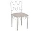 Cadeira Pop Indoor Ondas - Fendi, beige | WestwingNow