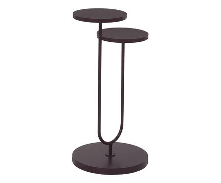 Mesa Lateral Bliss Bordô | Westwing