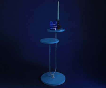 Mesa Lateral Bliss Azul Sky | Westwing