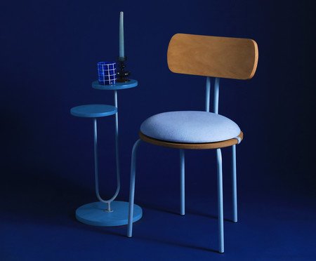 Mesa Lateral Bliss Azul Sky | Westwing