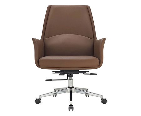 Cadeira Office Atlanta Marrom