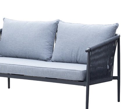 Sofa Brava Corda Grafite | Westwing