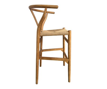 Banqueta Valentina Madeira Clara | Westwing