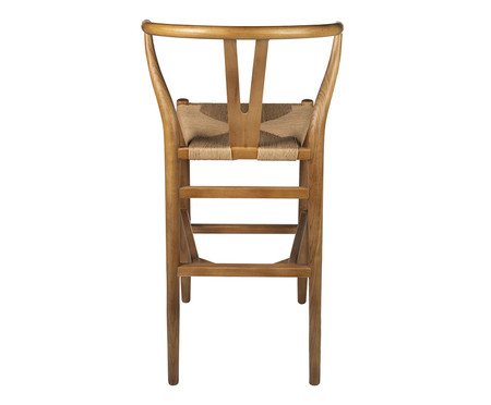 Banqueta Valentina Madeira Clara | Westwing