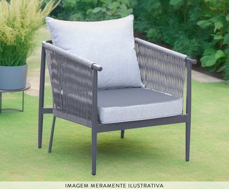 Poltrona Brava Grafite | Westwing