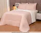 Jogo de Edredom Alure Rose e Palha, pink | WestwingNow