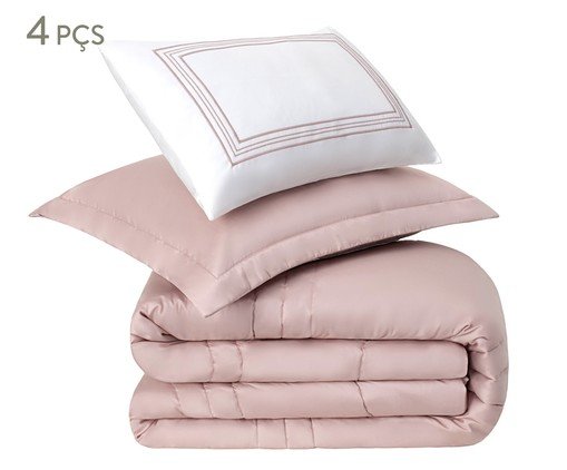 Jogo de Cobre-leito Coordenado Sofisticato Rose, pink | WestwingNow