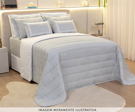 Jogo de Cobre-leito Coordenado Corelli Cinza | Westwing