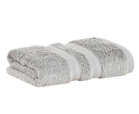 Jogo de Toalhas de Banho em Algodão Egípcio Cinza Escuro | Westwing