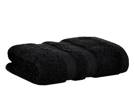 Jogo de Toalhas de Banho em Algodão Egípcio Preto | Westwing